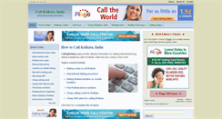 Desktop Screenshot of callingkolkata.com
